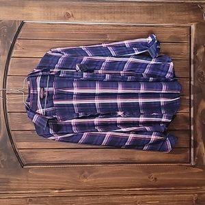 Purple Western Button Up (XL)